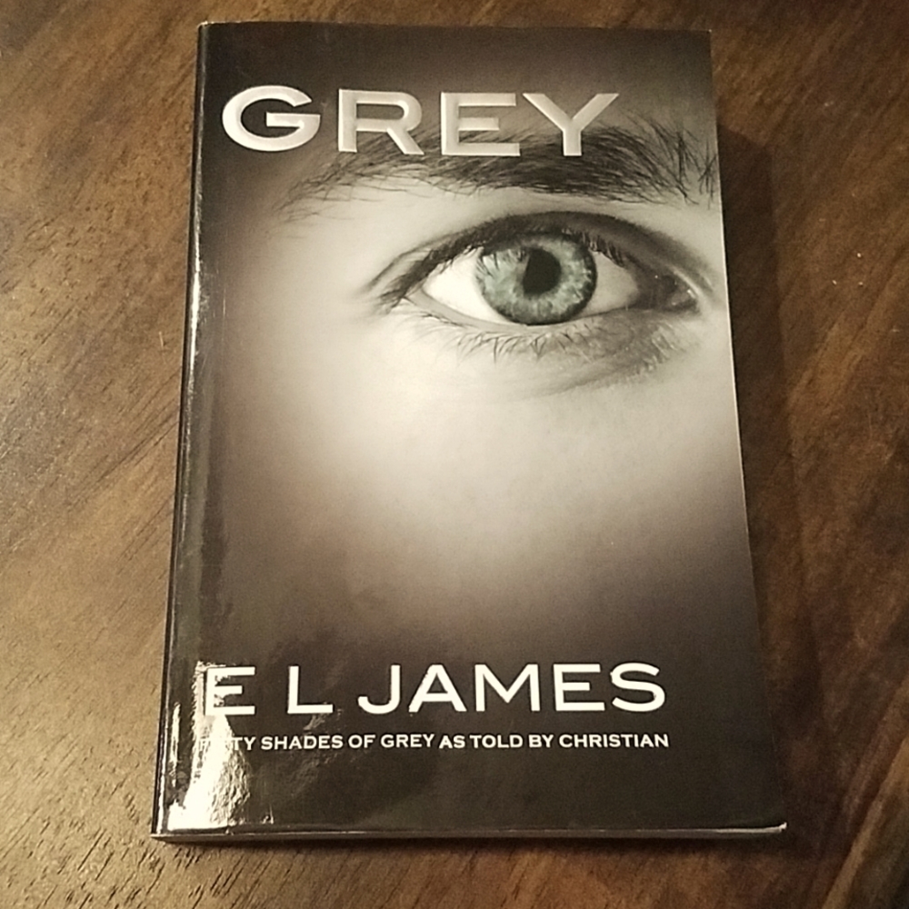 "Grey" a 50 shades novel book